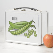 Lunch Box Illustration de dessin de pois (En situation)