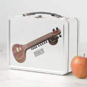 Lunch Box Illustration de dessin de Sitar (En situation)