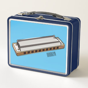 Lunch Box Illustration de dessin d'Harmonica