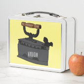 Lunch Box Illustration de dessin en fer de Charbon (En situation)