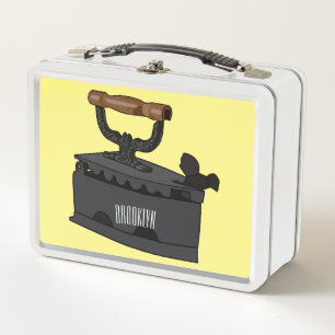 Lunch Box Illustration de dessin en fer de Charbon