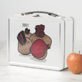 Lunch Box Illustration de dessin sur la betterave (En situation)