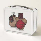 Lunch Box Illustration de dessin sur la betterave (Dos)