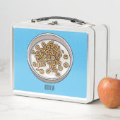 Lunch Box Illustration de dessin sur les céréales (En situation)