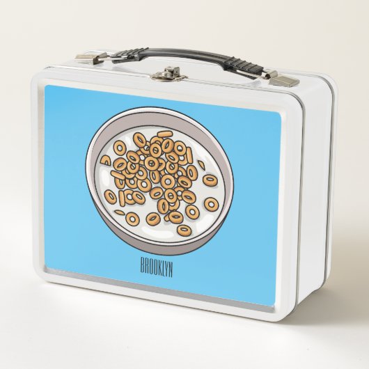 Lunch Box Illustration de dessin sur les céréales (Devant)