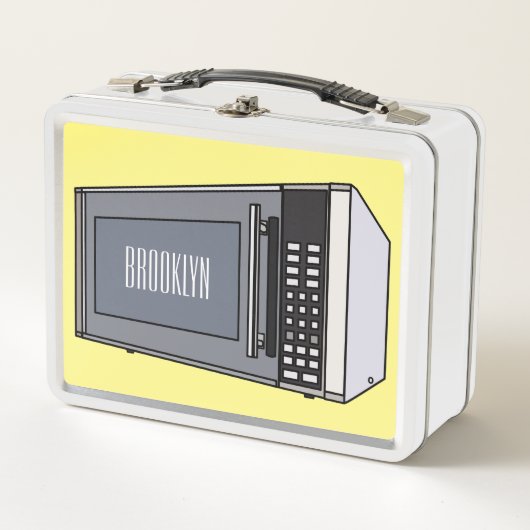Lunch Box Illustration de dessin sur micro-ondes (Devant)