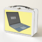 Lunch Box Illustration de dessin sur ordinateur portable (Devant)