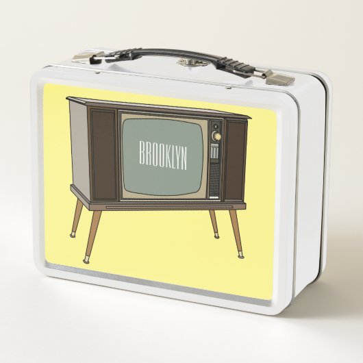 Lunch Box Illustration de dessin télévisé (Dos)