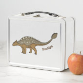 Lunch Box Illustration de dinosaure blindé Ankylosaurus (En situation)