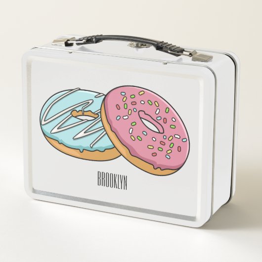 Lunch Box Illustration de Donut (Dos)