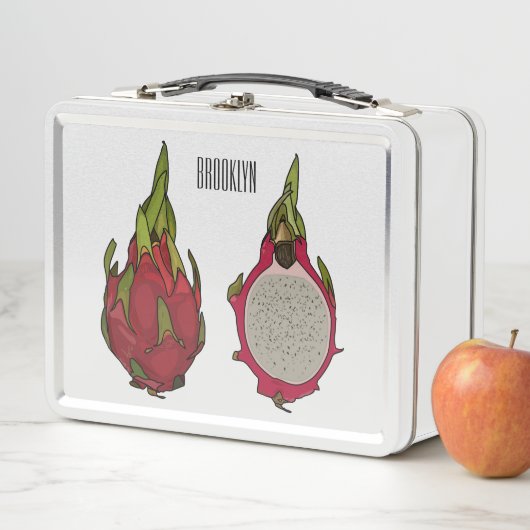 Lunch Box Illustration de dragon fruit (En situation)