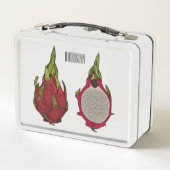 Lunch Box Illustration de dragon fruit (Dos)