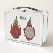 Lunch Box Illustration de dragon fruit (Devant)