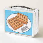 Lunch Box Illustration de gaufre (Dos)