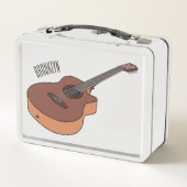 Lunch Box Illustration de guitare acoustique (Dos)