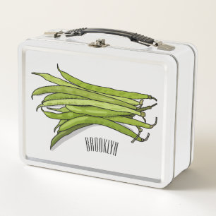 Lunch Box Illustration de haricots verts