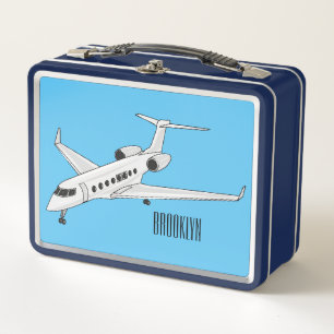 Lunch Box Illustration de jet privé