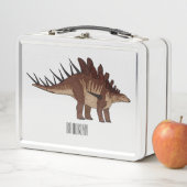 Lunch Box Illustration de Kentrosaurus (En situation)