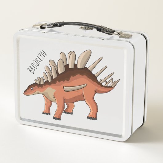 Lunch Box Illustration de Kentrosaurus (Dos)