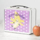 Lunch Box Illustration de la banane de Cute kawaii (En situation)