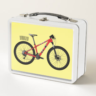 Lunch Box Illustration de la bande dessinée de vélo