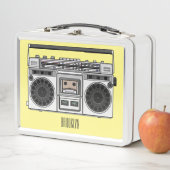 Lunch Box Illustration de la bande dessinée radio (En situation)