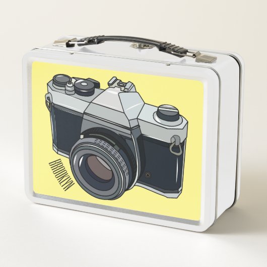 Lunch Box Illustration de la caméra (Dos)