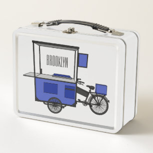 Lunch Box Illustration de la charrette alimentaire