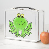 Lunch Box Illustration de la grenouille couchée (En situation)
