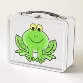 Lunch Box Illustration de la grenouille couchée (Devant)