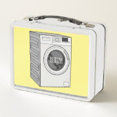 Lunch Box Illustration de la machine à laver (Dos)