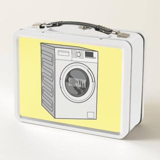 Lunch Box Illustration de la machine à laver (Dos)