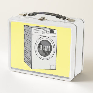 Lunch Box Illustration de la machine à laver