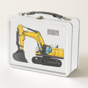 Lunch Box Illustration de la pelle Crawler