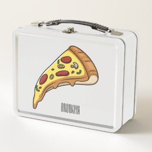 Lunch Box Illustration de la pizza