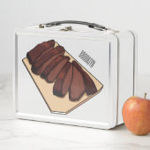 Lunch Box Illustration de la poitrine de boeuf (En situation)