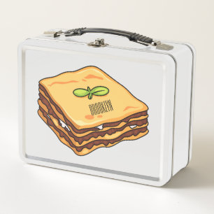 Lunch Box Illustration de Lasagna