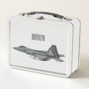 Lunch Box Illustration de l'avion de chasse