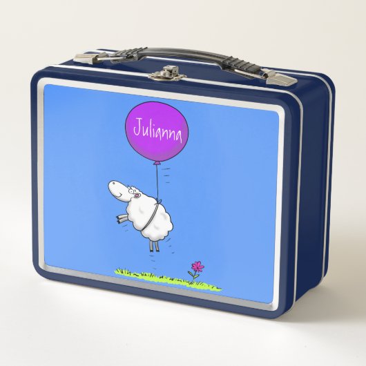 Lunch Box Illustration de l'humour en ballons de mouton mign (Devant)