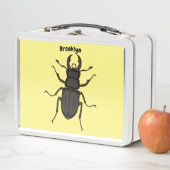 Lunch Box Illustration de l'insecte du dendroctone du pin (En situation)