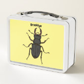 Lunch Box Illustration de l'insecte du dendroctone du pin (Dos)