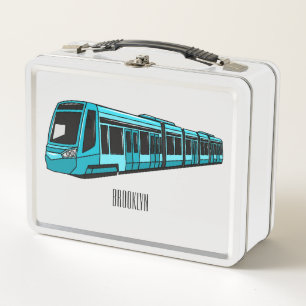 Lunch Box Illustration de locomotive électrique
