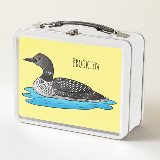 Lunch Box Illustration de Loon bird (Devant)
