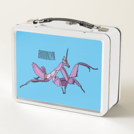 Lunch Box Illustration de l'orchidée mante (Dos)