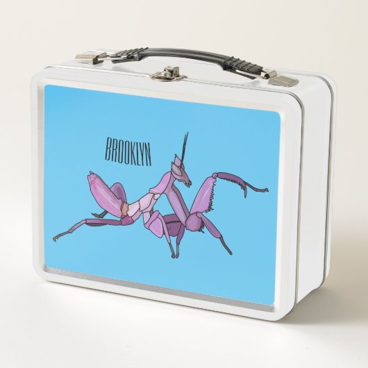 Lunch Box Illustration de l'orchidée mante (Devant)