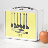 Lunch Box Illustration de l'ustensile de cuisine (En situation)