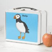 Lunch Box Illustration de macareux de l'Atlantique (En situation)