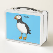 Lunch Box Illustration de macareux de l'Atlantique (Dos)