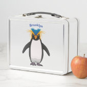 Lunch Box Illustration de mignon macaroni pingouin (En situation)