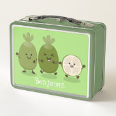 Lunch Box Illustration de mignonne guava feijoa (Dos)